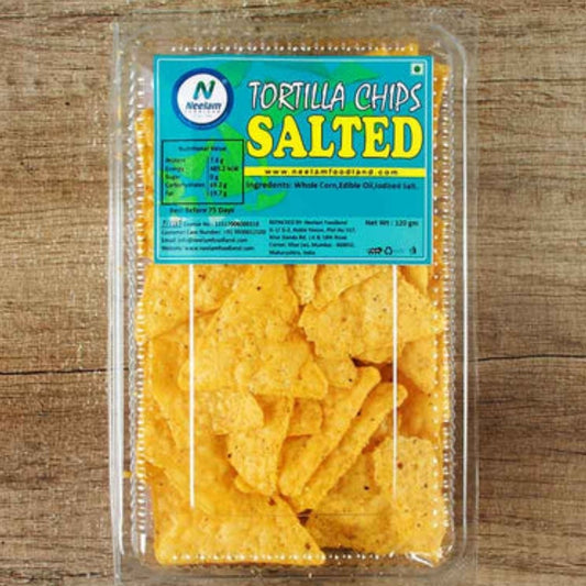 TORTILLA CHIPS SALTED 120 GM NEELAM