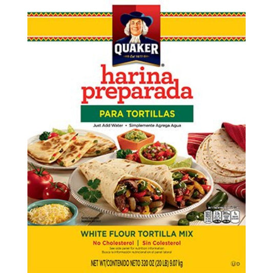 TORTILLA MIX HARINA PREPARADA 9KG QUAKER