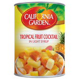 TROPICAL FRUIT COCKTAIL IN LIGHT SYRUP WITH EOE California Garden