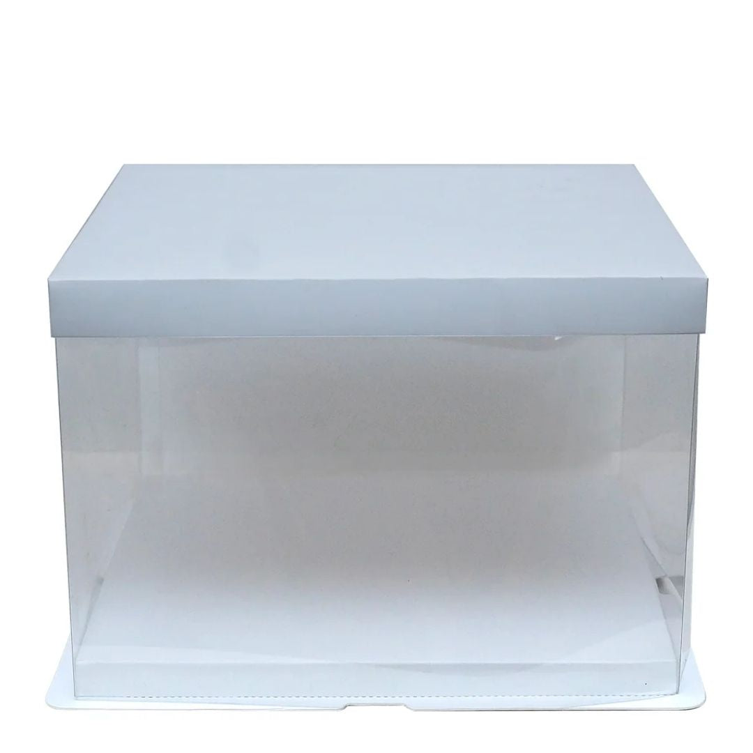 Tall Cake Box - (10_x10_x7.5_) - White( Window) In Stock