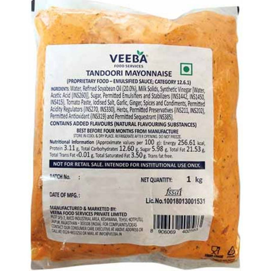 Tandoori Mayonnaise 1 Kg Veeba