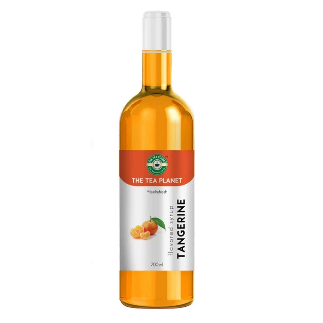 Tangerine Flavored Syrup - 700 ml The Tea Planet