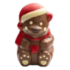 Teddy Santa Decorated 200g  Windsor Chocolatier