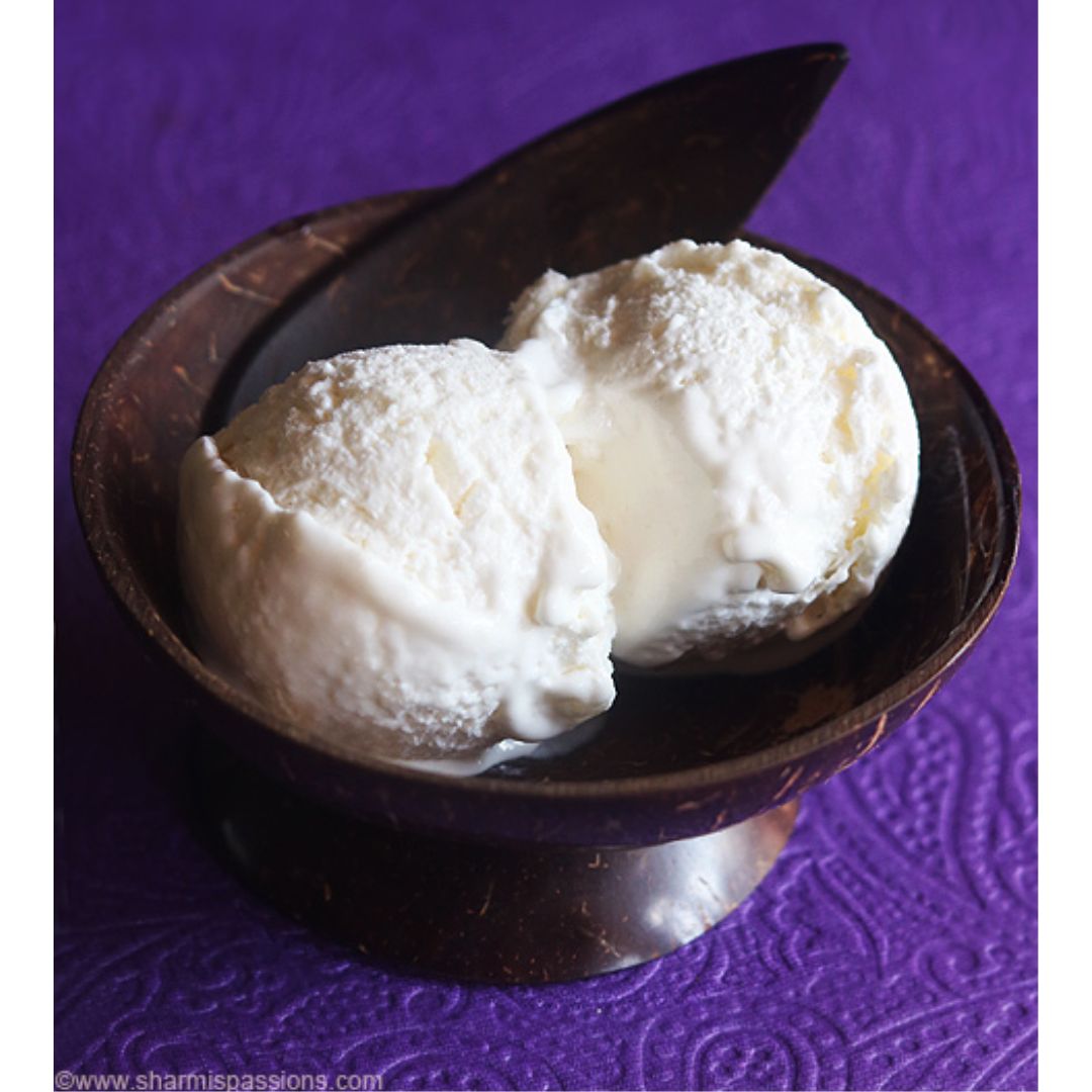 Tender Coconut Ice Cream (40 Scoops) 4 ltr  Dlish