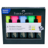 Textliner Highlighter Pack of 5 Faber Castell