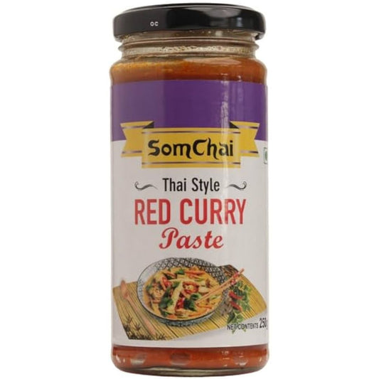 Thai Style Red Curry Paste 250gm Somchai