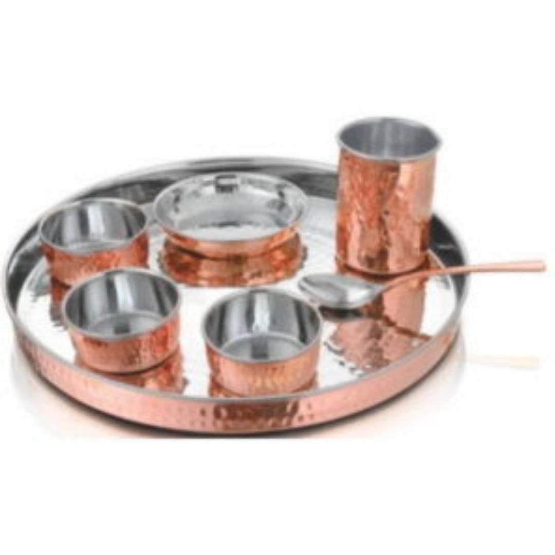 Thali Set (7 Pcs Set) La Coppera