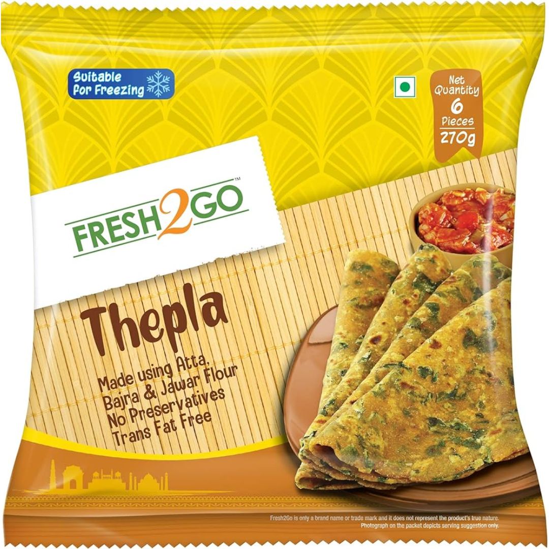 Thepla (Frozen) 45 gm  Fresh2Go