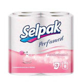 Toilet Roll Perfumed Powder (3 ply x 8 Rolls)  Selpak