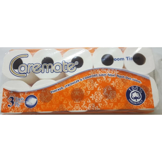 Toilet Roll  (3 ply x 10 Rolls)  Caremate
