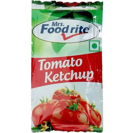 Tomato Ketchup - Kabir - Cut / Mat (10gm x 100pcs)  Mrs Food rite