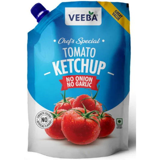 Tomato Ketchup - No Onion No Garlic 1 Kg Veeba