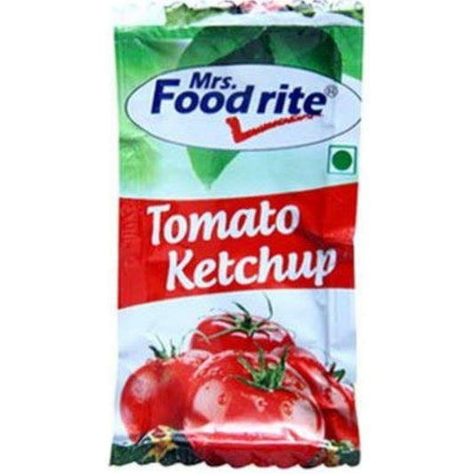 Tomato Ketchup - S - Cut / Mat - K1 (8gm x 100pcs)  Mrs Food rite