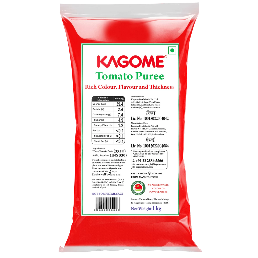 Tomato Puree 1 kg Kagome