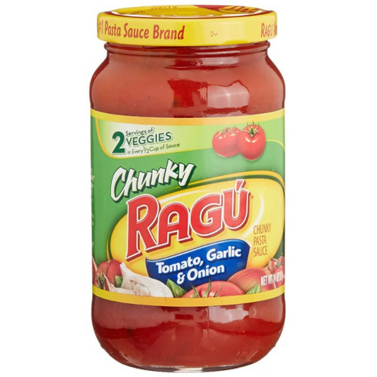 Tomato garlic & onion pasta sauce 396 gm Ragu