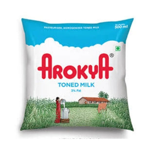 Toned Milk 500ml Arokya