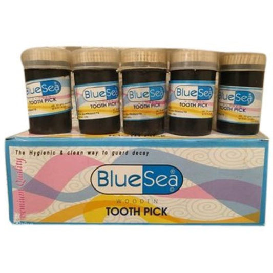Tooth Pick - Single Pack (Pack of 100 pcs)  Bluesea