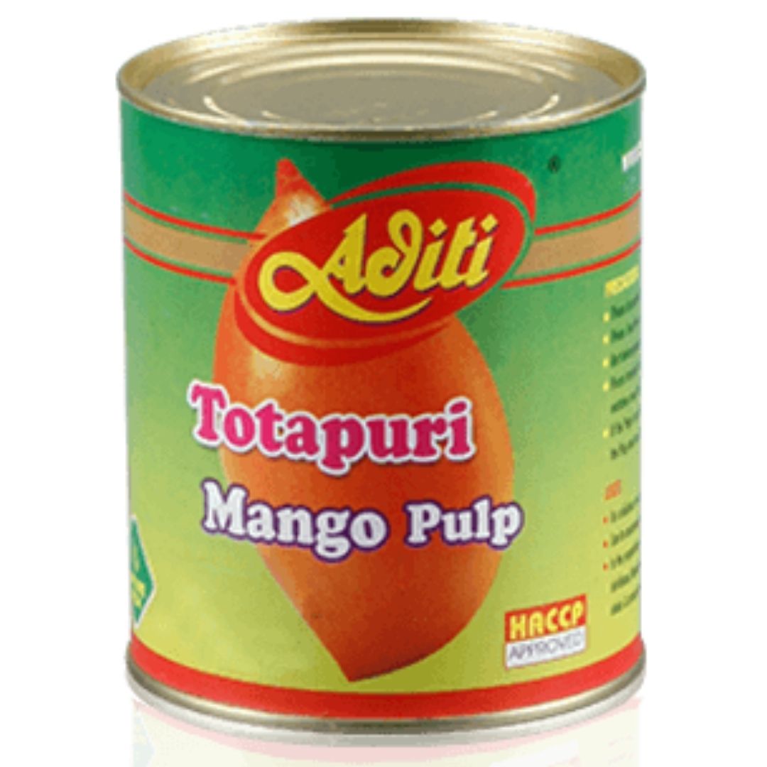 Totapuri Mango Pulp - Natural 3.1kg  Aditi