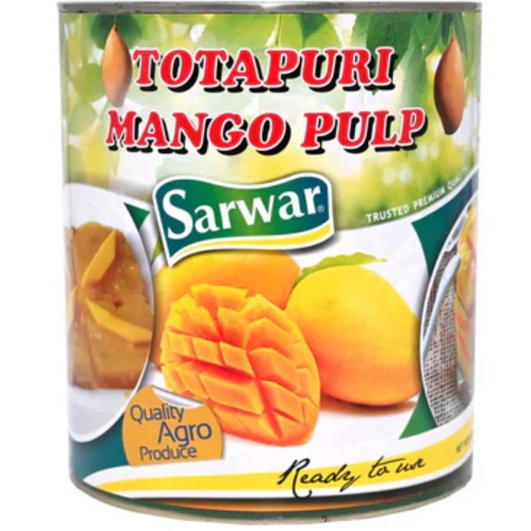 Totapuri Mango Pulp  3.18 kg Sarwar