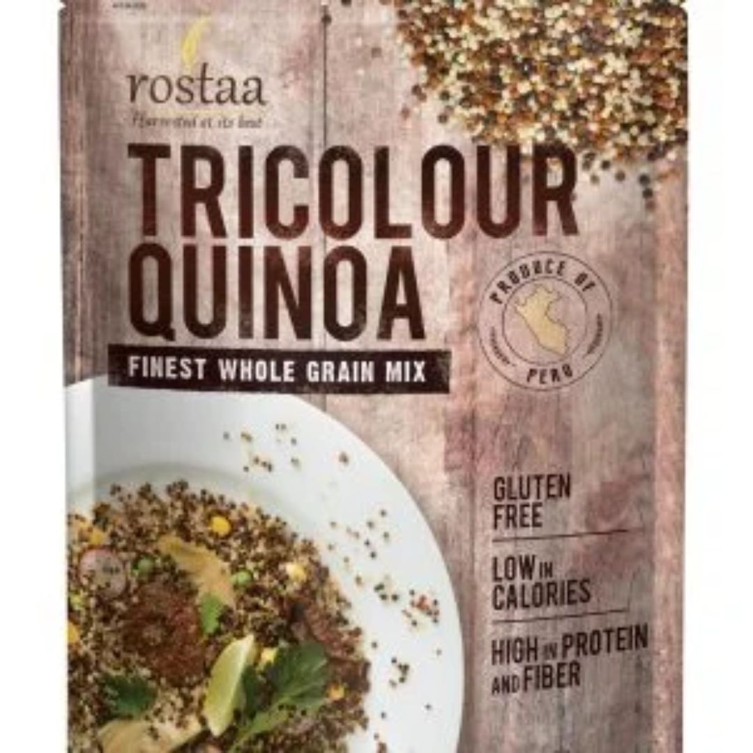 Tricolour Quinoa 500gm Rostaa