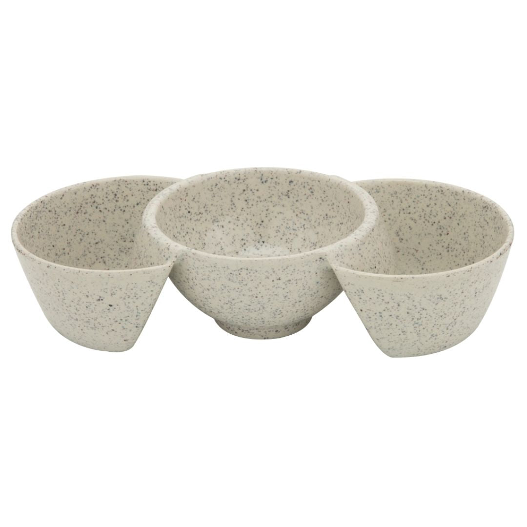 Trio Pickle Bowl 20 cm Speckle Beige