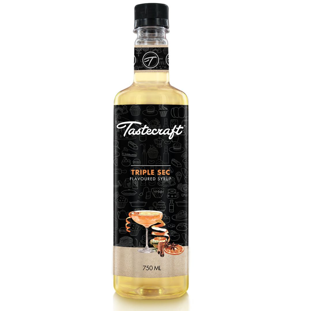 Triple Sec Flavoured Syrup 750ml Tastecraft