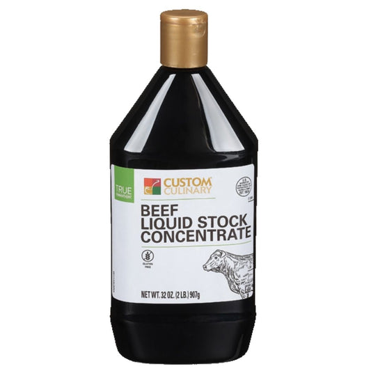 True Foundations Beef Liquid Stock 900g Custom Culinary