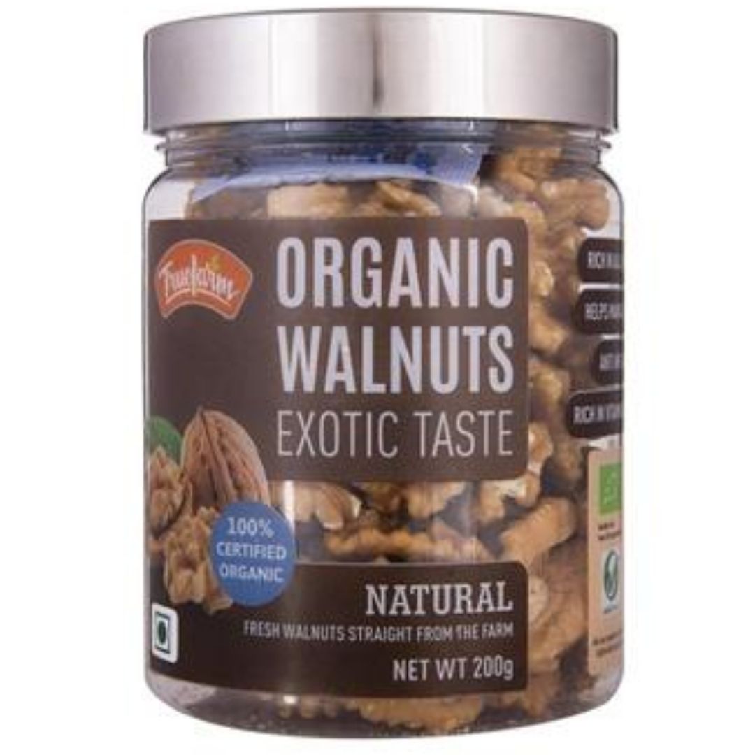 Organic Walnuts 200G Truefarm