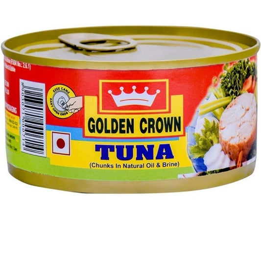 Tuna Chunks In Brine 185 gm  Golden Crown