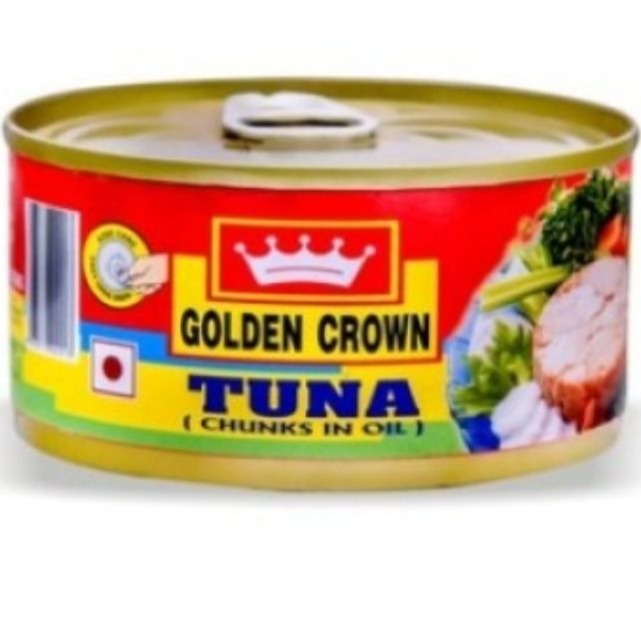 Tuna Chunks In Oil 185 gm  Golden Crown