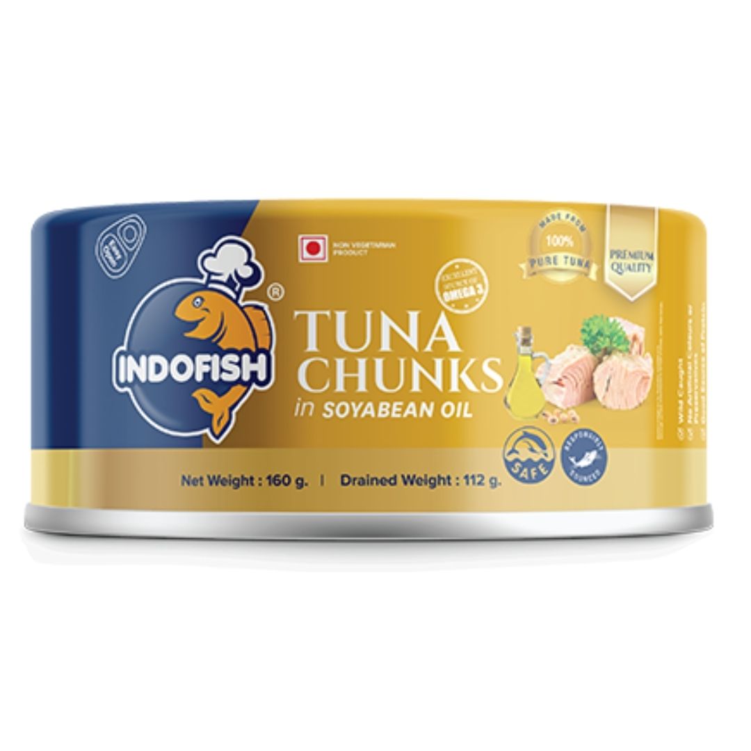 Tuna Chunks In Soyabean Oil 160g Indofish