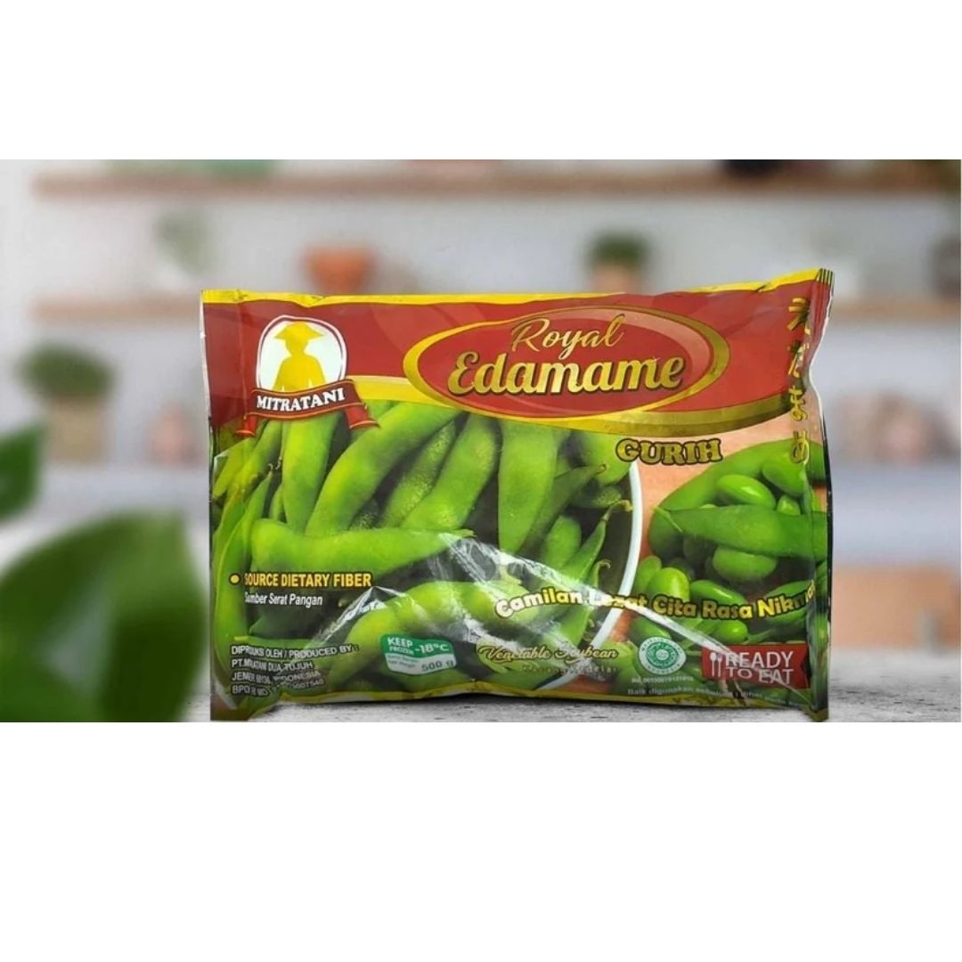 UKEMOCHI FROZEN EDAMAME WITH PODS 500G OISHII