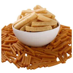 UNFRIED PELLETS VEGGIE STRAW -40MM CHEESE GARLIC