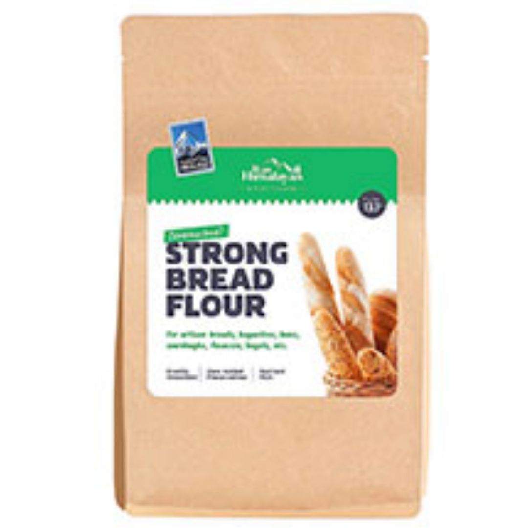 Unbleached Strong Bread Flour - 2 Kg Raw Himalayas