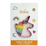 Unicorn Plastic Cookie Cutter 1 Pc