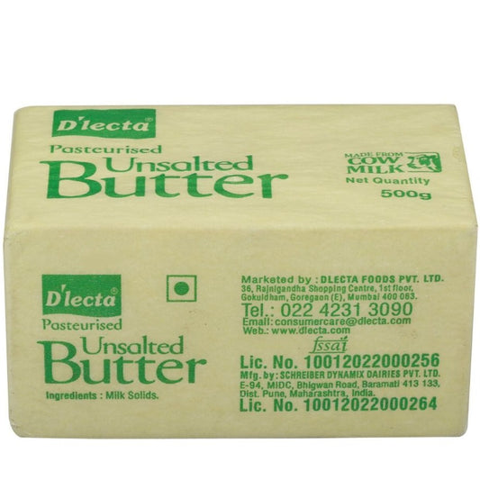 Unsalted Butter 500gm W/o Duplex  Dlecta