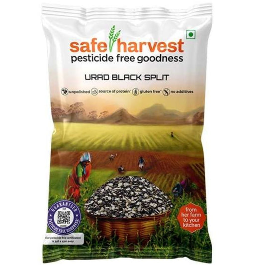 Urad Black Split 500g Safe Harvest