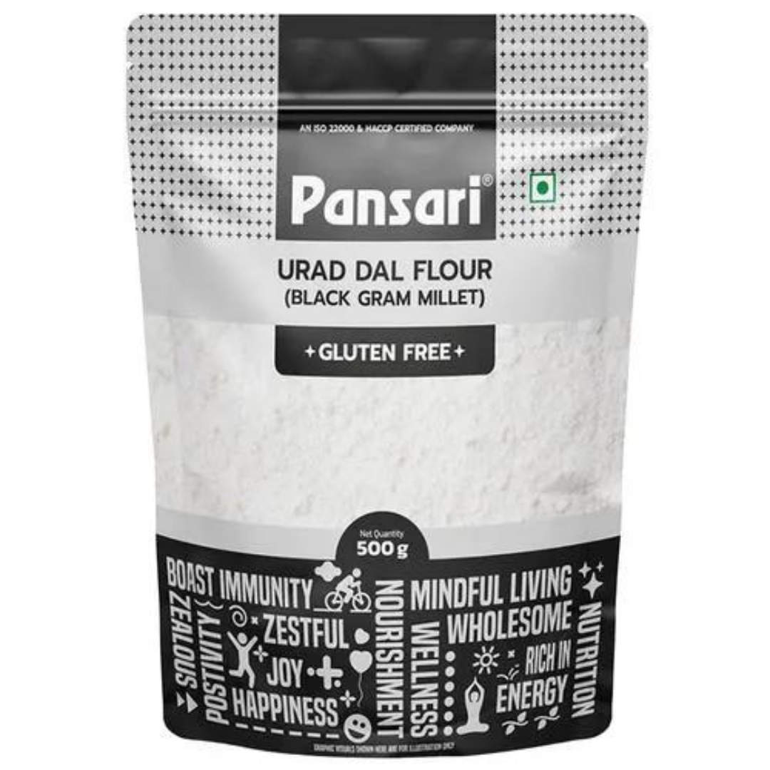 Urad Dal Atta (Black Gram Millet) 500 gm Pansari