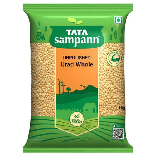 Urad Dal Whole 1 Kg Tata Sampann