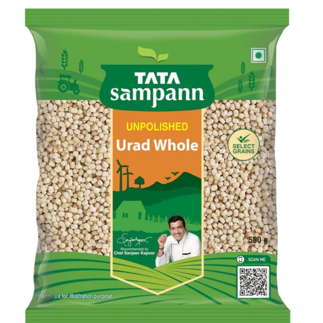 Urad Dal Whole 500gm Tata Sampann