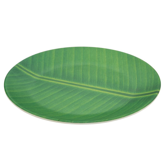 Urmi Matt Dinner Plate 27.5 cm Banana Leaf