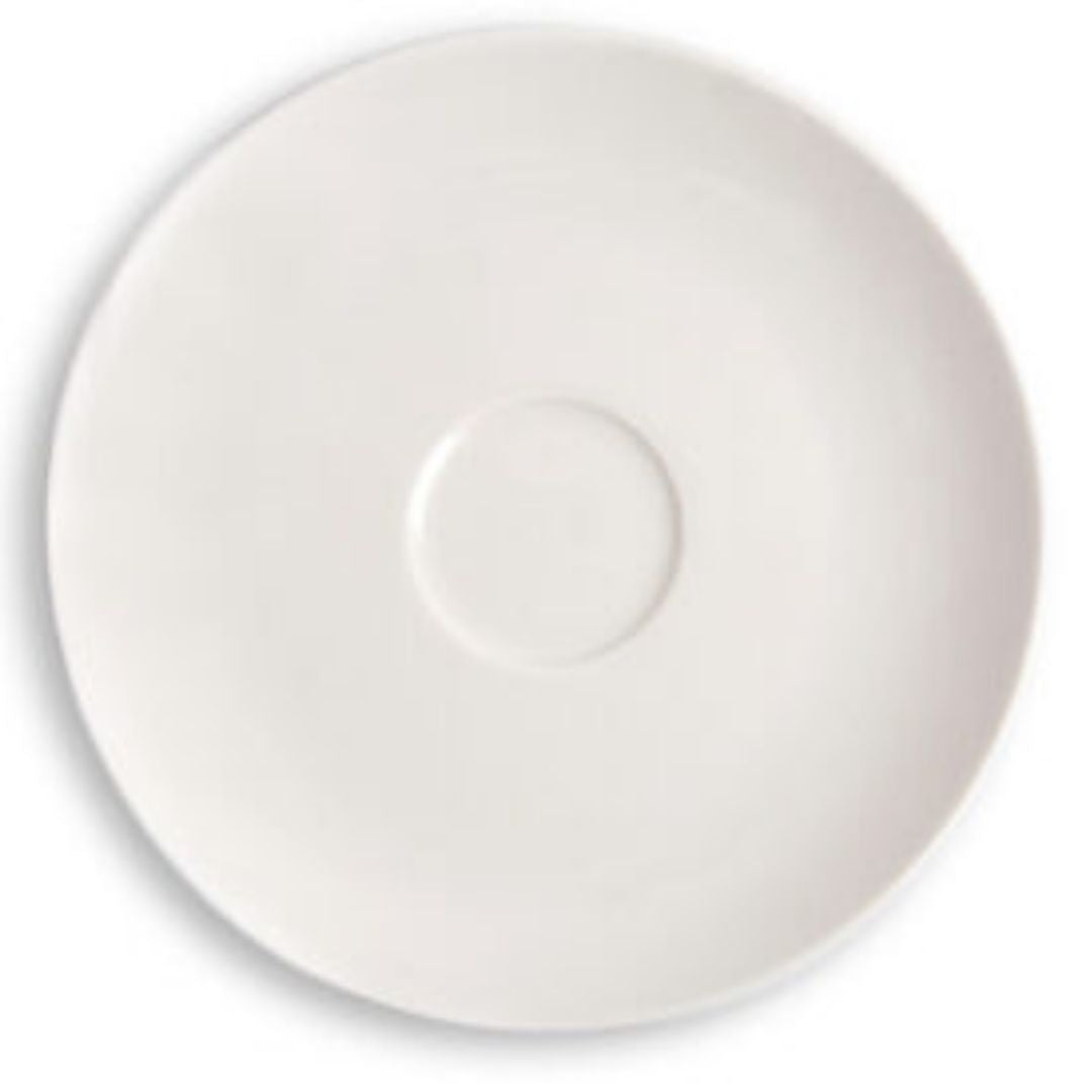 VITAL COUPE RIMLESS SAUCER Ivory