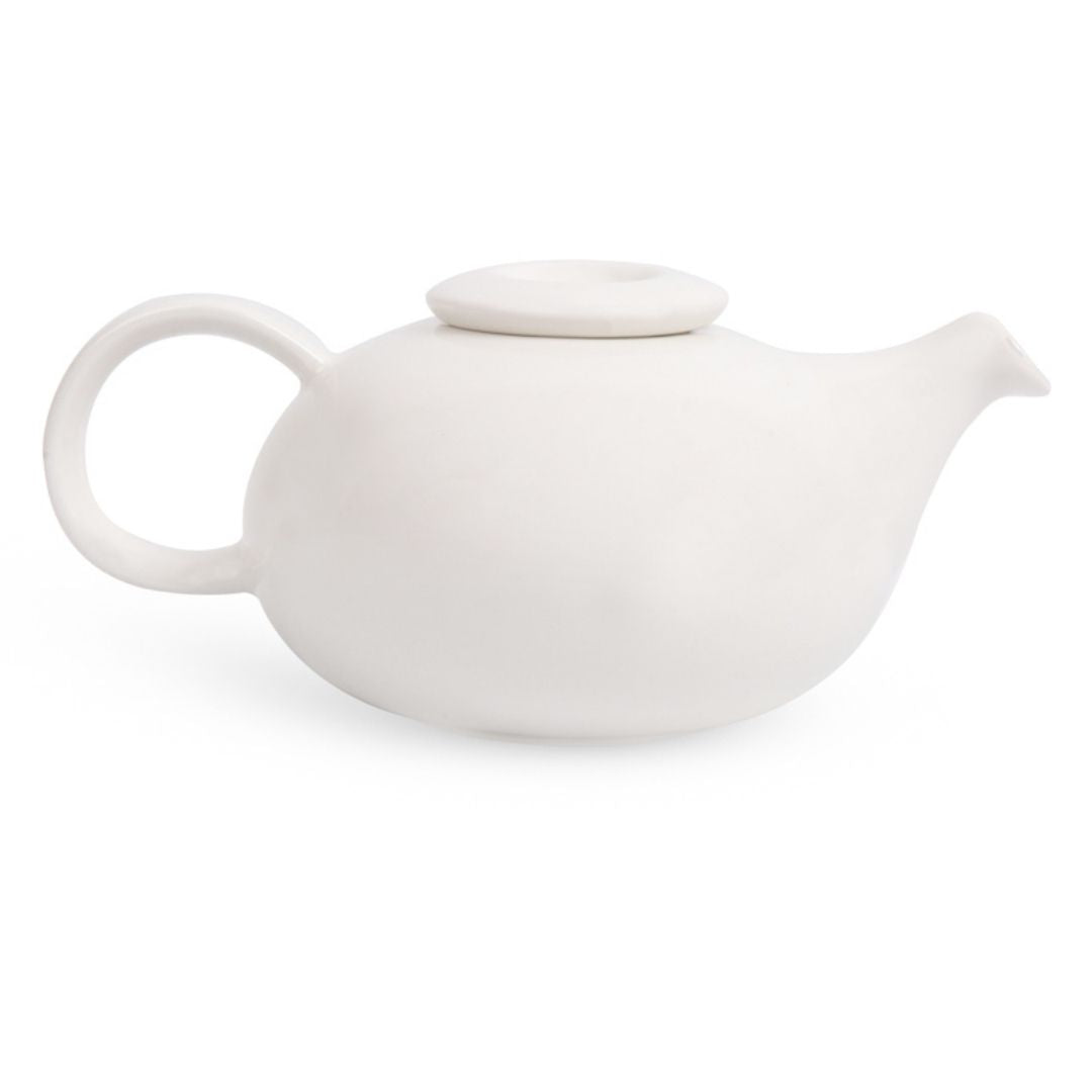 VITAL COUPE TEA POT Ivory