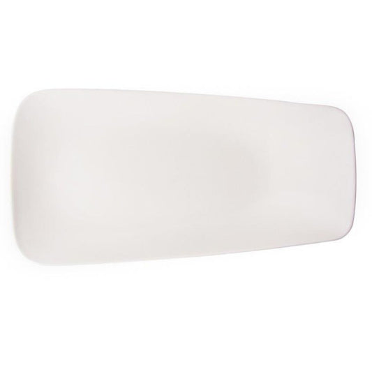 VITAL RECTANGLE ELEVATED RECTANGLE PLATE Ivory