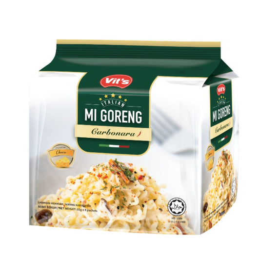 VIT'S ITALIAN SERIES MI GORENG CARBONARA INSTANT NOODLES Vit's