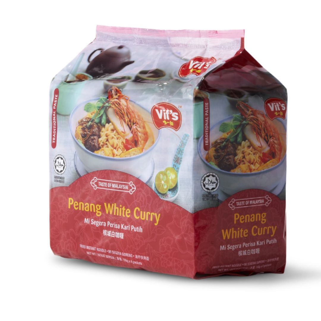 VIT'S PREMIUM INSTANT NOODLES PENANG WHITE CURRY MEE Vit's