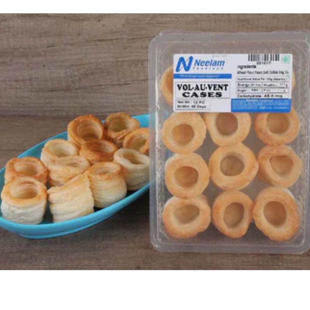 VOL-AU-VENT CASES 12 PC 100G NEELAM