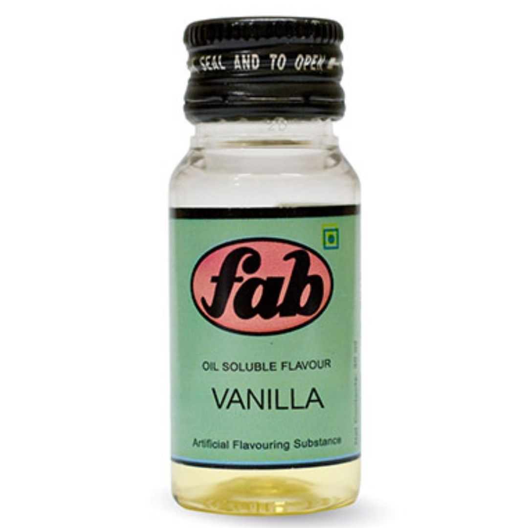 Vanilla - Fab Oil Soluble Flavours  30ml Fab