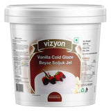 Vanilla Cold Glaze 900 Gm, Vizyon