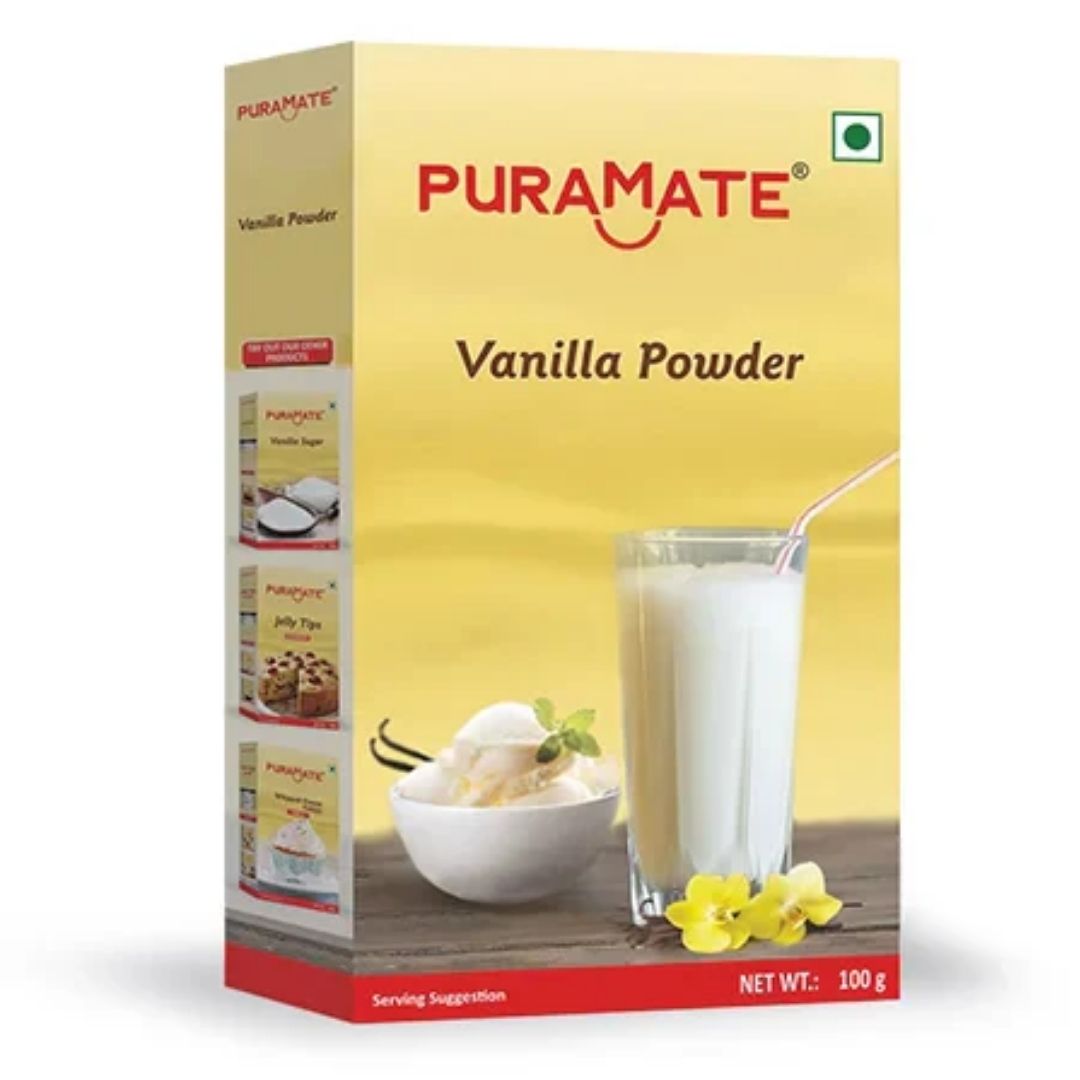 Vanilla Powder, 100g Puramate